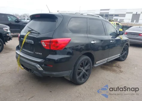 2017 Nissan Pathfinder Platinum из США, поврежденный, VIN 5N1DR2MN4HC686641